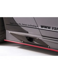 Varis Carbon Side Skirt Option Brake Duct Nissan GTR R35 09-20
