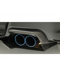 Varis Carbon Exhaust Heat Shield Subaru STi GVB Sedan 08-16