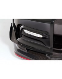 Varis FRP Single Canard Option for Varis FRP Bumper Nissan GTR R35 09-16