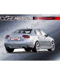 VIS Racing 2006-2008 Audi A4 4Dr J Speed Side Skirts Urethane