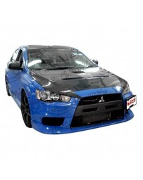 VIS Racing 2008-2013 Mitsubishi Lancer 4Dr Evo 10 Style Front Bumper