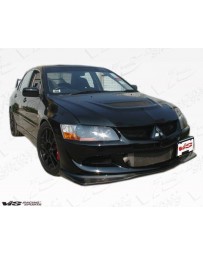 VIS Racing 2003-2005 Mitsubishi Evo 8 4Dr Vrs Carbon Front Lip