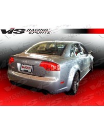 VIS Racing 2006-2008 Audi A4 4Dr Rs4 Conversion Rear Bumper