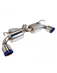 370z Remark V2 Axle Back Exhaust w/ Burnt Stainless Steel Double Wall Tip