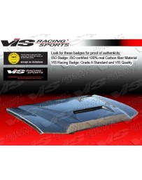 VIS Racing 1988-1999 Chevrolet C/K Series Pick Up Fiber Glass Outlaw Type 1 Hood