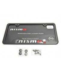 Nissan GT-R R35 Nismo License Plate Frame, Black