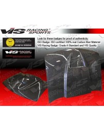 VIS Racing 1995-1999 Chevrolet Tahoe Fiber Glass Raw Air Hood