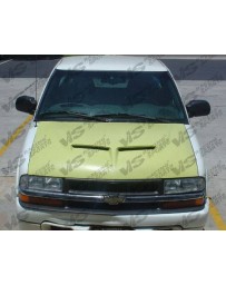 VIS Racing 1994-2004 Chevrolet S10 Fiber Glass Outlaw Type 2 Hood