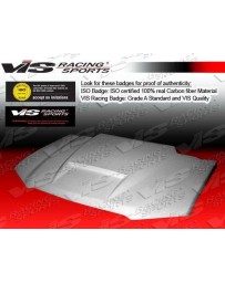 VIS Racing 2004-2007 Chevrolet Colorado Fiber Glass Ram Air Hood