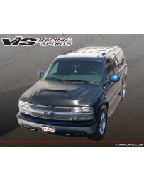 VIS Racing 2000-2006 Chevrolet Suburban Fiber Glass Outlaw Type 1 Hood