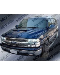 VIS Racing 2000-2006 Chevrolet Suburban Fiber Glass Outlaw Type 2 Hood