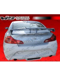 VIS Racing 2009-2012 Infiniti G37 4Dr Ams Gt Rear Bumper