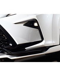 Artisan Spirits Carbon Fiber Front Bumper Add-On Kit Lexus RX450h F-Sport 15-17
