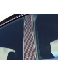 Artisan Spirits Carbon Fiber Pillar Covers Tesla Model S 13-19
