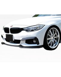 VIS Racing 2014-2015 Bmw F32 2Dr M Spec Carbon Front Lip