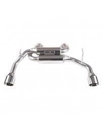 Tanabe Medalion Touring Stainless Steel Axle-Back Exhaust System with Split Rear Exit 14-16 Infiniti Q50 (AWD/RWD)