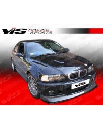 VIS Racing 1999-2005 Bmw E46 With M3 Conversion Bumper V-Spec Carbon Lip