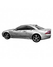 VIS Racing 2000-2006 Mercedes Cl-Class W215 Laser F1 Side Skirts