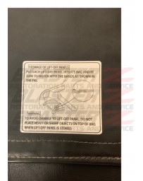 300ZX Z32 Blaster Z T-Top Bag Decal