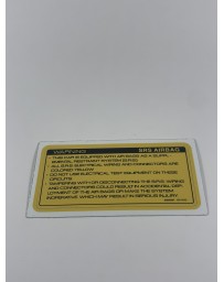 300ZX Z32 Blaster Z 1993-1996 Label-Caution, Air Bag Decal