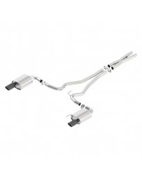 Mustang 2015+ Borla Dual Cat-Back Exhaust System with Single Split Rear Exit