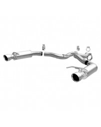 Mustang 2015+ MagnaFlow Competition Series Stainless Steel Axle-Back Exhaust System with Dual Split Rear Exit