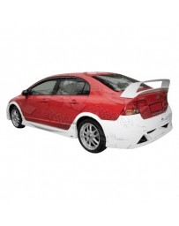 VIS Racing 2006-2011 Honda Civic 4Dr Type R Concept Rear Bumper