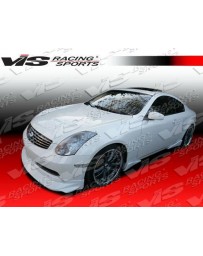 VIS Racing 2003-2007 Infiniti G35 2Dr Invader Carbon Fiber Lip