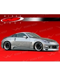 VIS Racing 2003-2008 Nissan 350Z 2Dr Jpc Type A Side Skirts