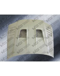 VIS Racing 1992-1995 Honda Civic Hb/2Dr Wave Fiber Glass Hood