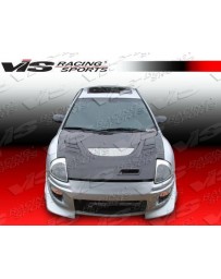 VIS Racing 2000-2005 Mitsubishi Eclipse 2Dr Battle Z Front Bumper Polyurethane