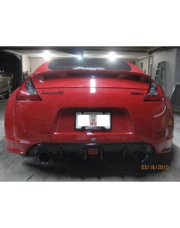 370z EVO-R Flat Black Rear Diffuser