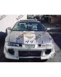 VIS Racing 1992-1996 Honda Prelude 2Dr Battle Z Front Bumper Polyurethane