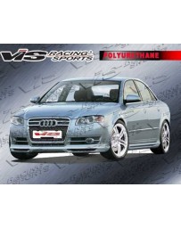 VIS Racing 2006-2008 Audi A4 4Dr J Speed Front Lip Urethane