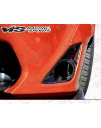 VIS Racing 2013-2015 Scion FRS 2dr Pro Line Carbon Fog Light Garnish