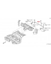 350z HR Nissan OEM Bar Assy-Damper,Rear 07-08