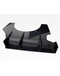 VIS Racing 2002-2007 Subaru Wrx 4Dr Spike Carbon Rear Diffuser