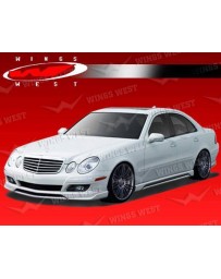 VIS Racing 2007-2009 Mercedes E Class W211 4Dr Jpc Front Lip Polyurethane