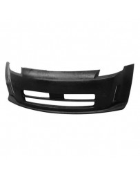 VIS Racing 2003-2008 Nissan 350Z 2Dr Techno R Front Bumper Polyurethane