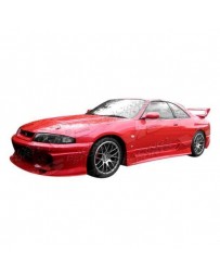 VIS Racing 1995-1998 Nissan Skyline R33 Gtr 2Dr Demon Side Skirts