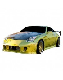 VIS Racing 2003-2008 Nissan 350Z 2Dr Demon Front Bumper