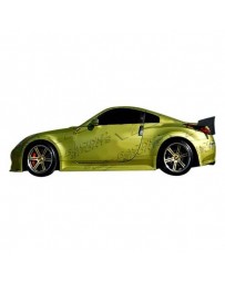 VIS Racing 2003-2008 Nissan 350Z 2Dr Demon Side Skirts