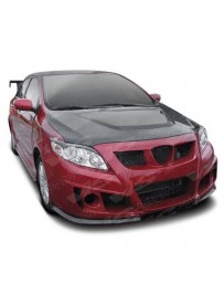 VIS Racing 2009-2010 Toyota Corolla 4Dr Zyclone Front Bumper