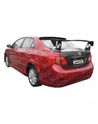 VIS Racing 2009-2010 Toyota Corolla 4Dr Zyclone Rear Bumper