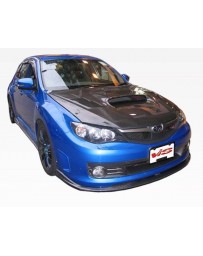 VIS Racing 2008-2010 Subaru Wrx Sti 4D/HB Z Speed Carbon Fiber Front Lip