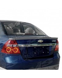 VIS Racing 2007-2008 Chevrolet Aveo 4Dr Fuzion Spoiler