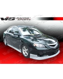 VIS Racing 2007-2009 Mazda 3 4Dr Vip Front Lip