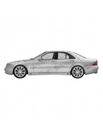 VIS Racing 2007-2013 Mercedes S-Class W221 4Dr Laser Side Skirts