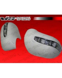 VIS Racing 2006-2011 Honda Civic 2Dr Vip Mirror Cover With Led Signal Light