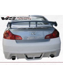 VIS Racing 2009-2012 Infiniti G37 4Dr K Speed Rear Bumper